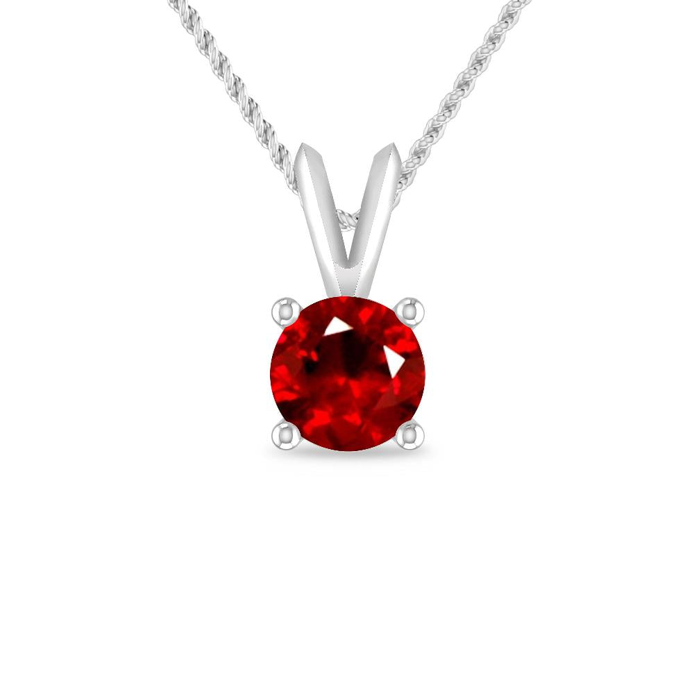 White Gold - Ruby