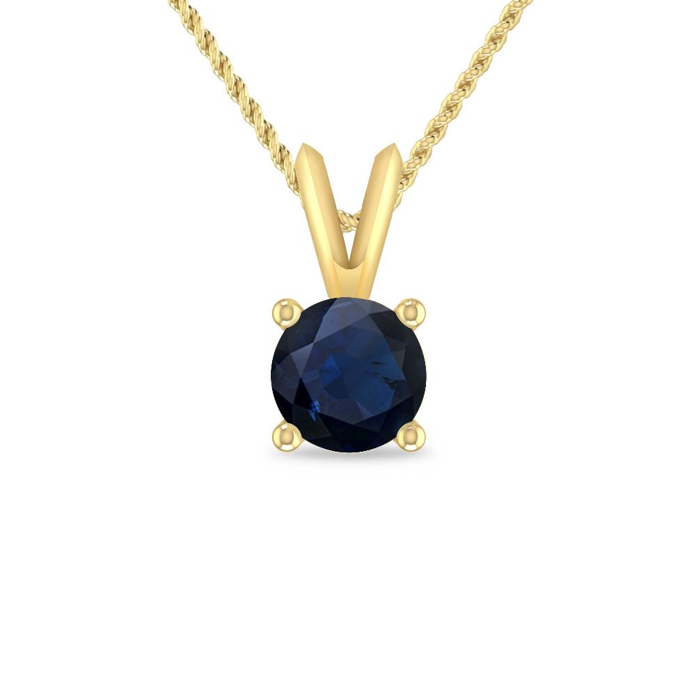 Yellow Gold - Sapphire