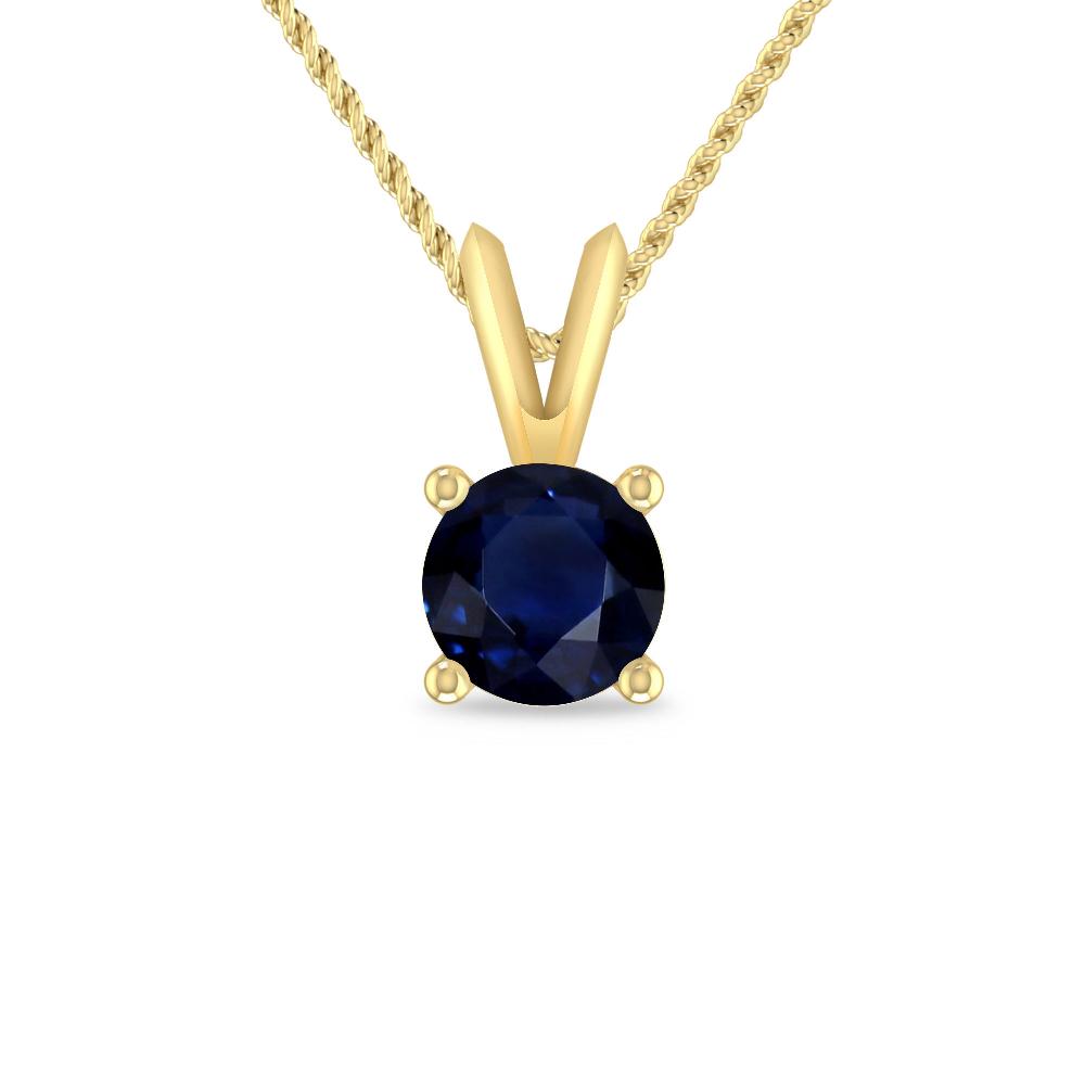 Yellow Gold - Sapphire