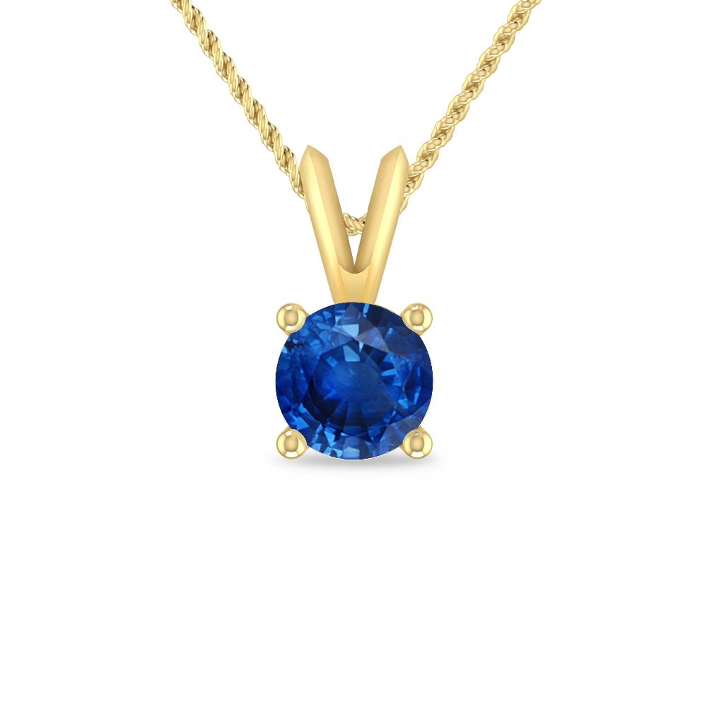 Yellow Gold - Sapphire