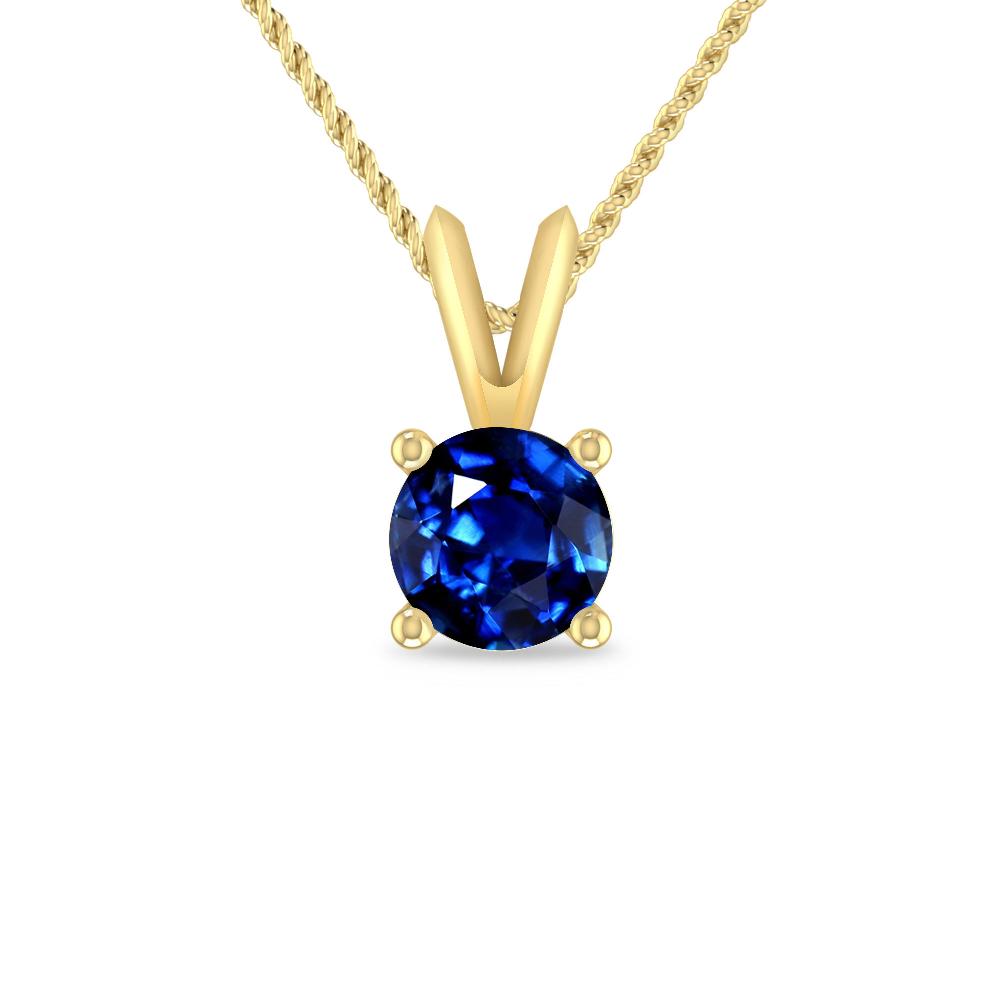 Yellow Gold - Sapphire