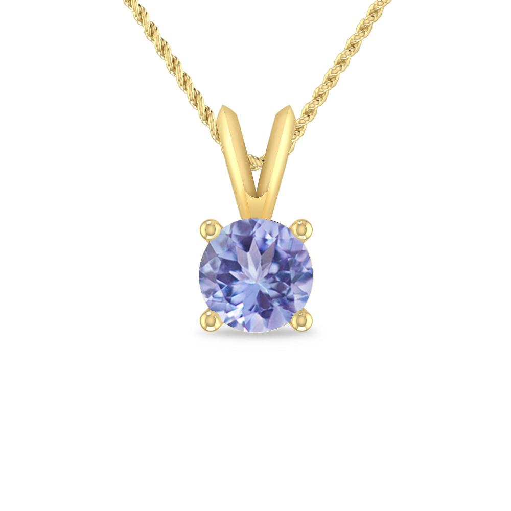 Yellow Gold - Tanzanite