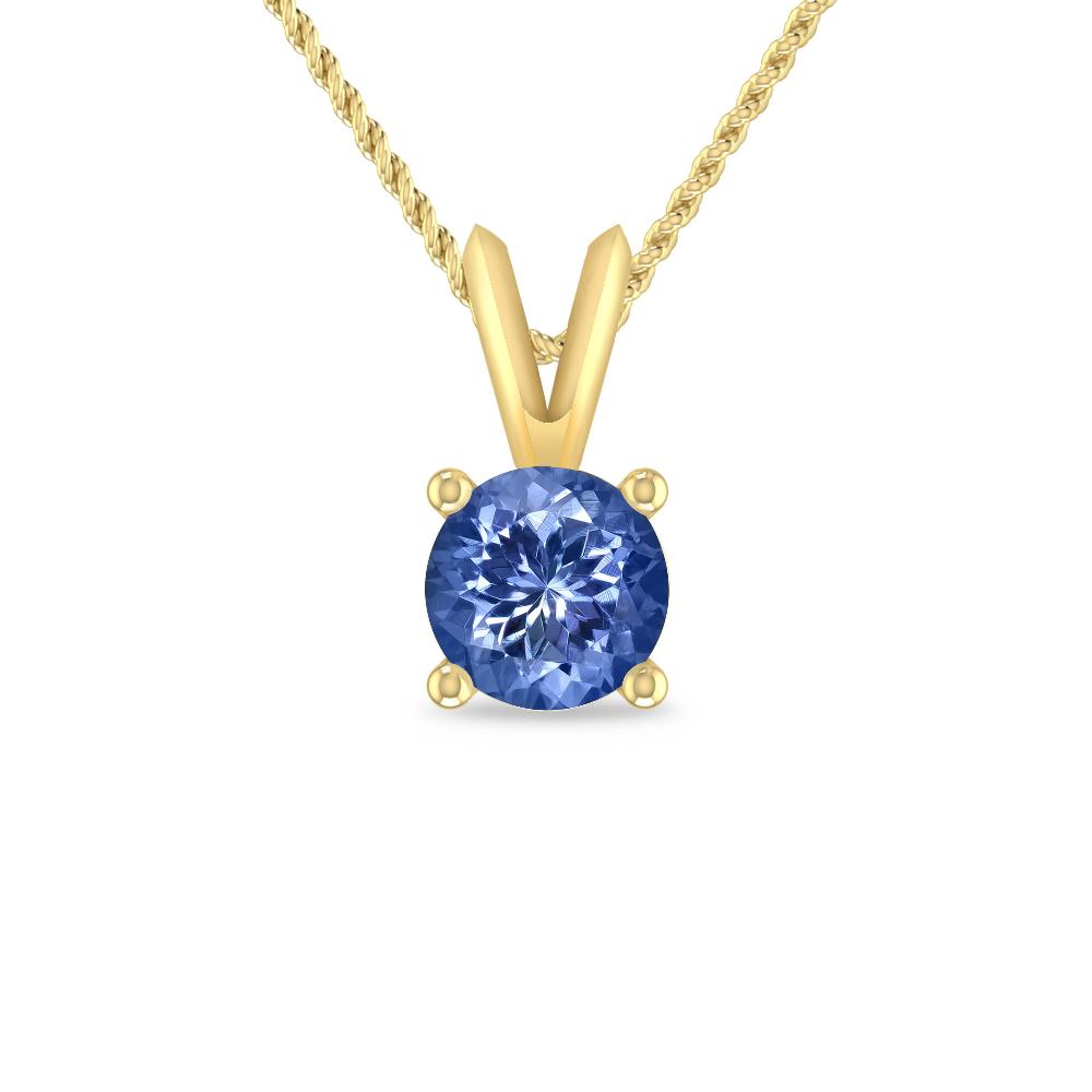 Yellow Gold - Tanzanite