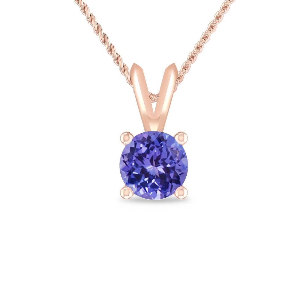 Rose Gold - Tanzanite