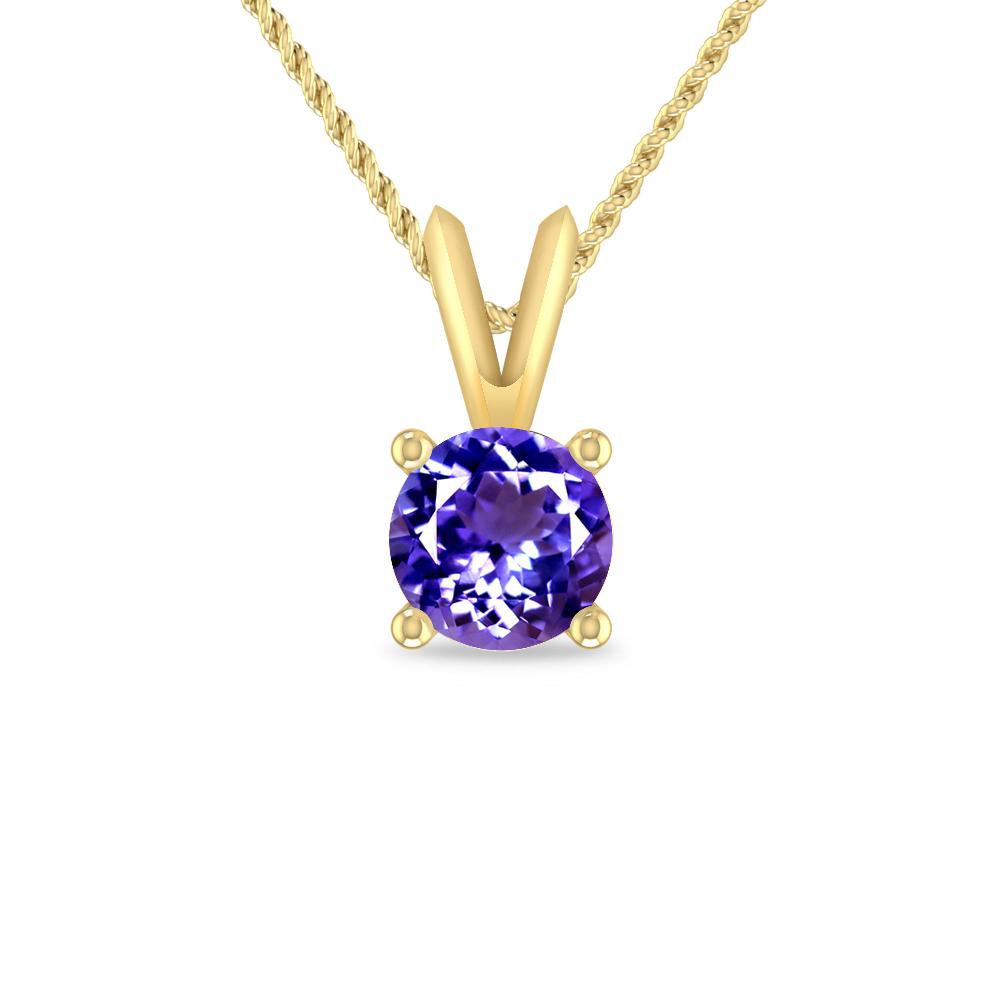 Yellow Gold - Tanzanite