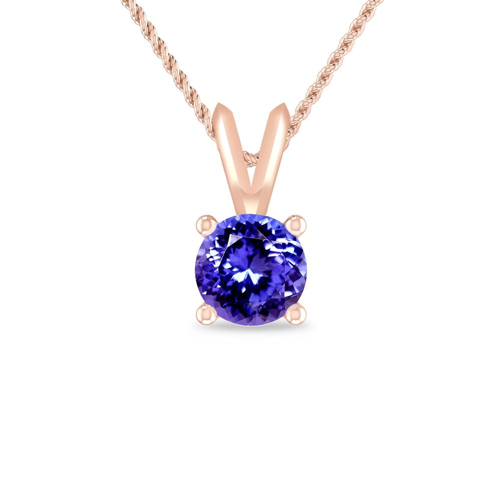 Rose Gold - Tanzanite