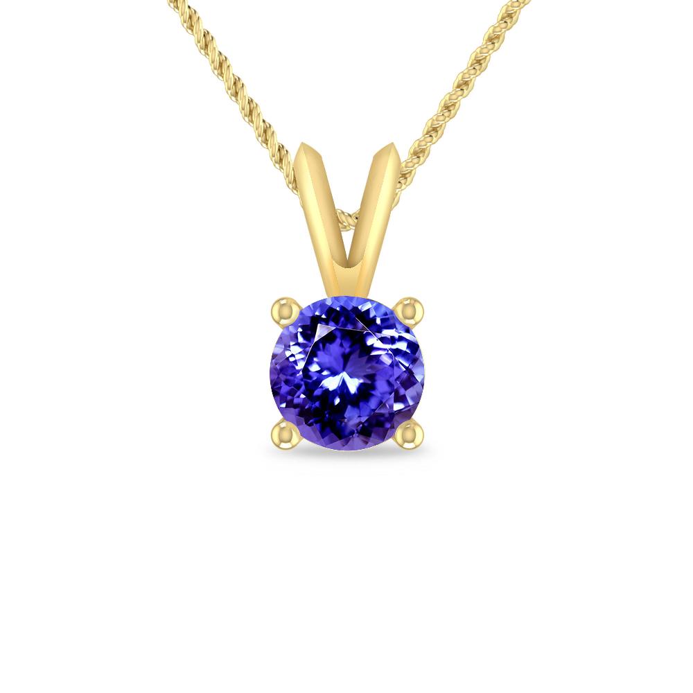 Yellow Gold - Tanzanite