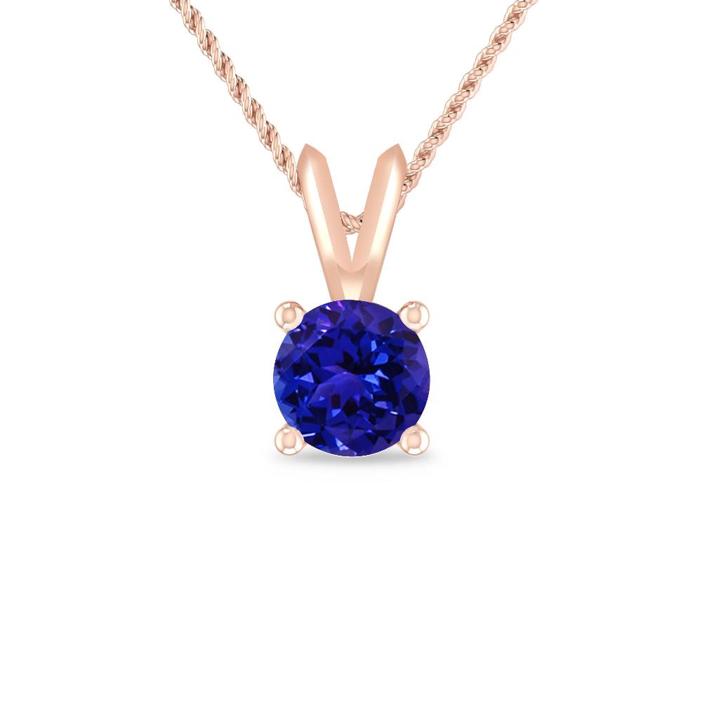 Rose Gold - Tanzanite