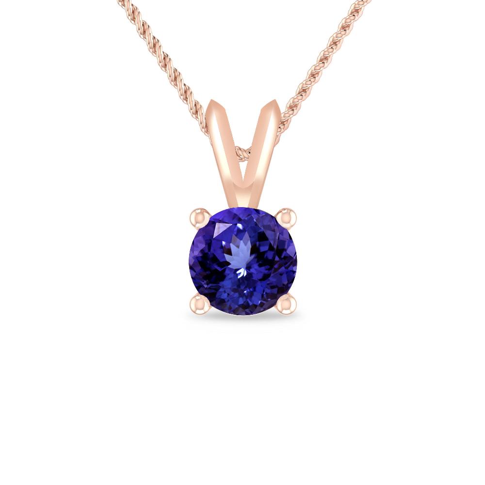 Rose Gold - Tanzanite