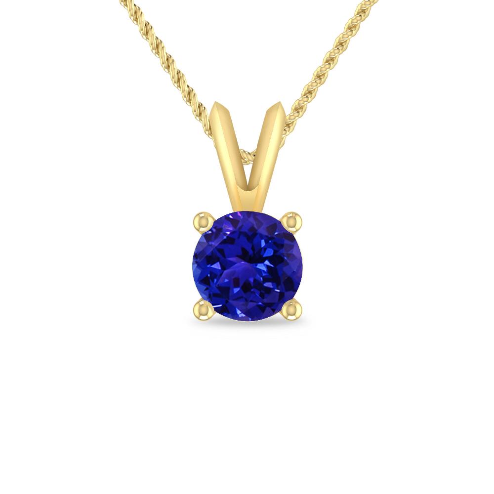 Yellow Gold - Tanzanite