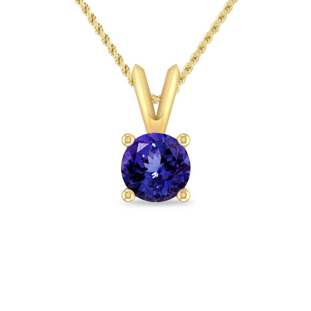 Yellow Gold - Tanzanite