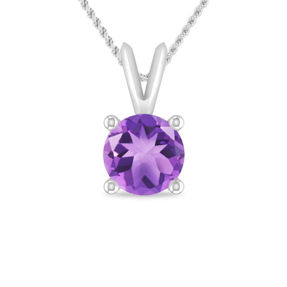 White Gold - Amethyst