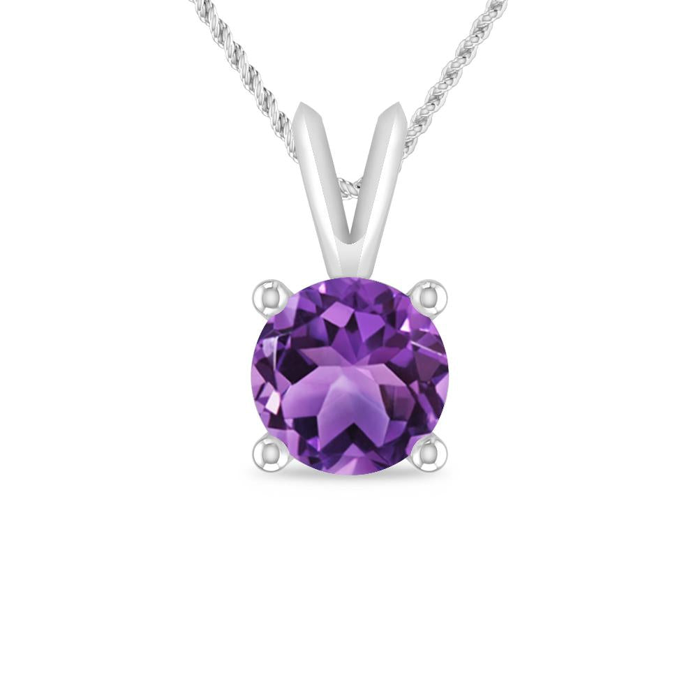 White Gold - Amethyst