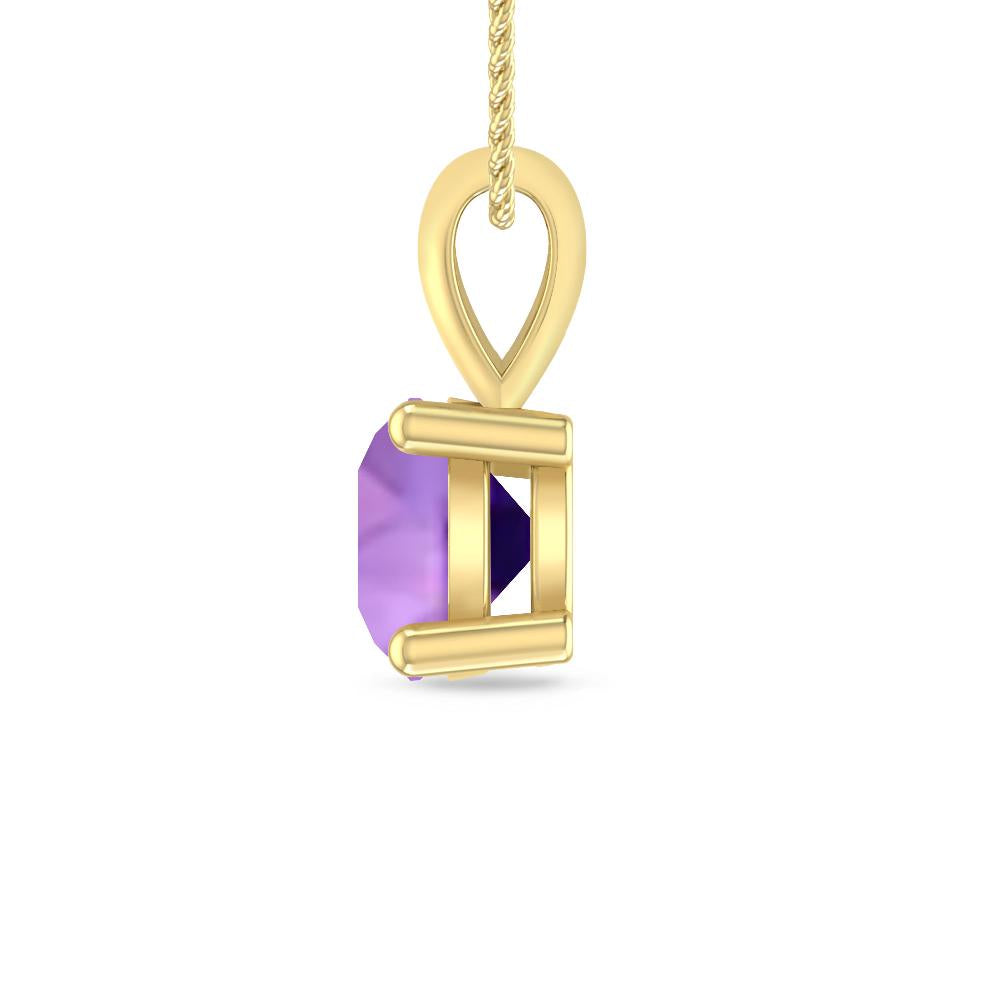 Yellow Gold - Amethyst