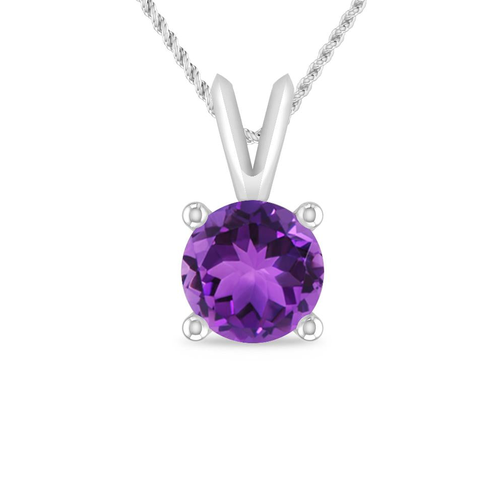 White Gold - Amethyst