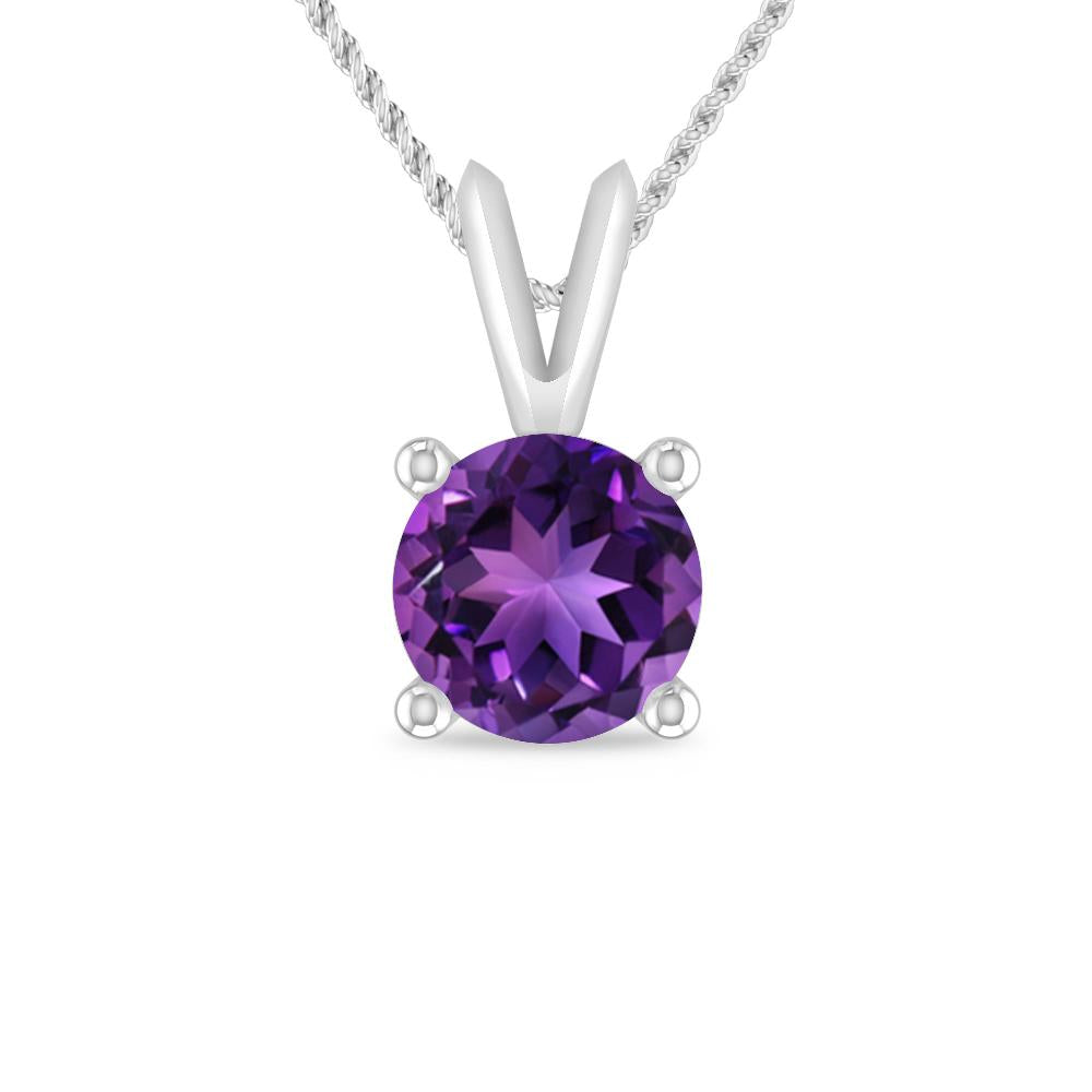 White Gold - Amethyst