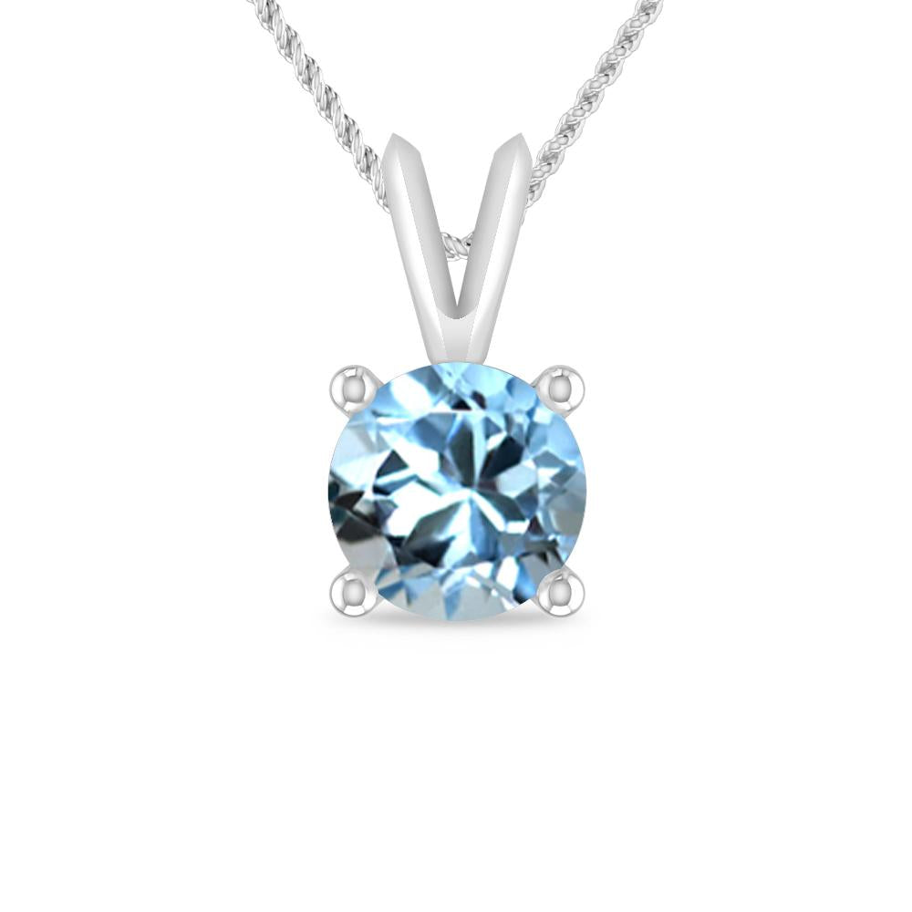 White Gold - Aquamarine