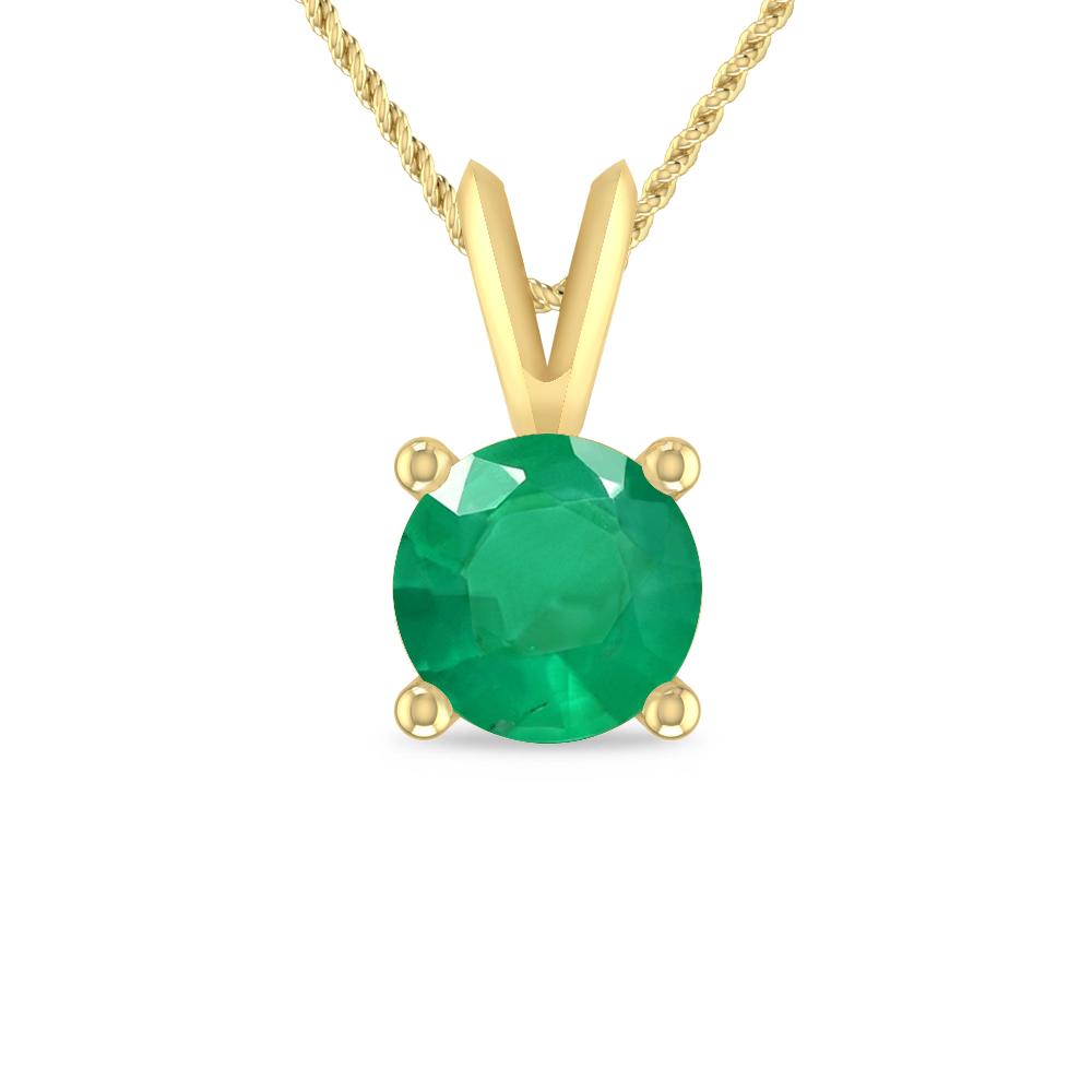 Yellow Gold - Emerald