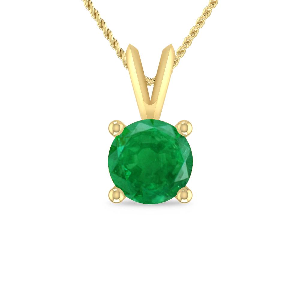 Yellow Gold - Emerald