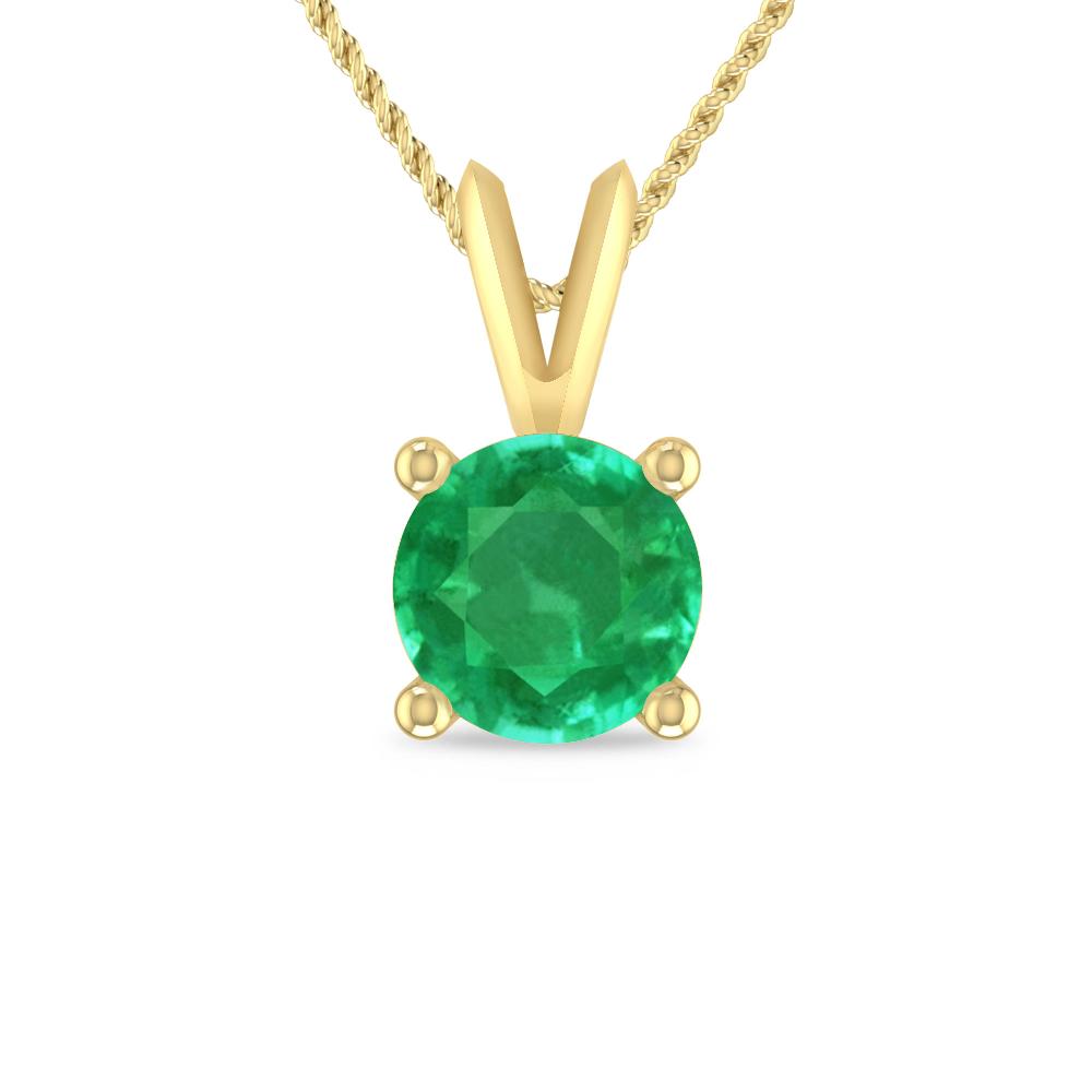 Yellow Gold - Emerald