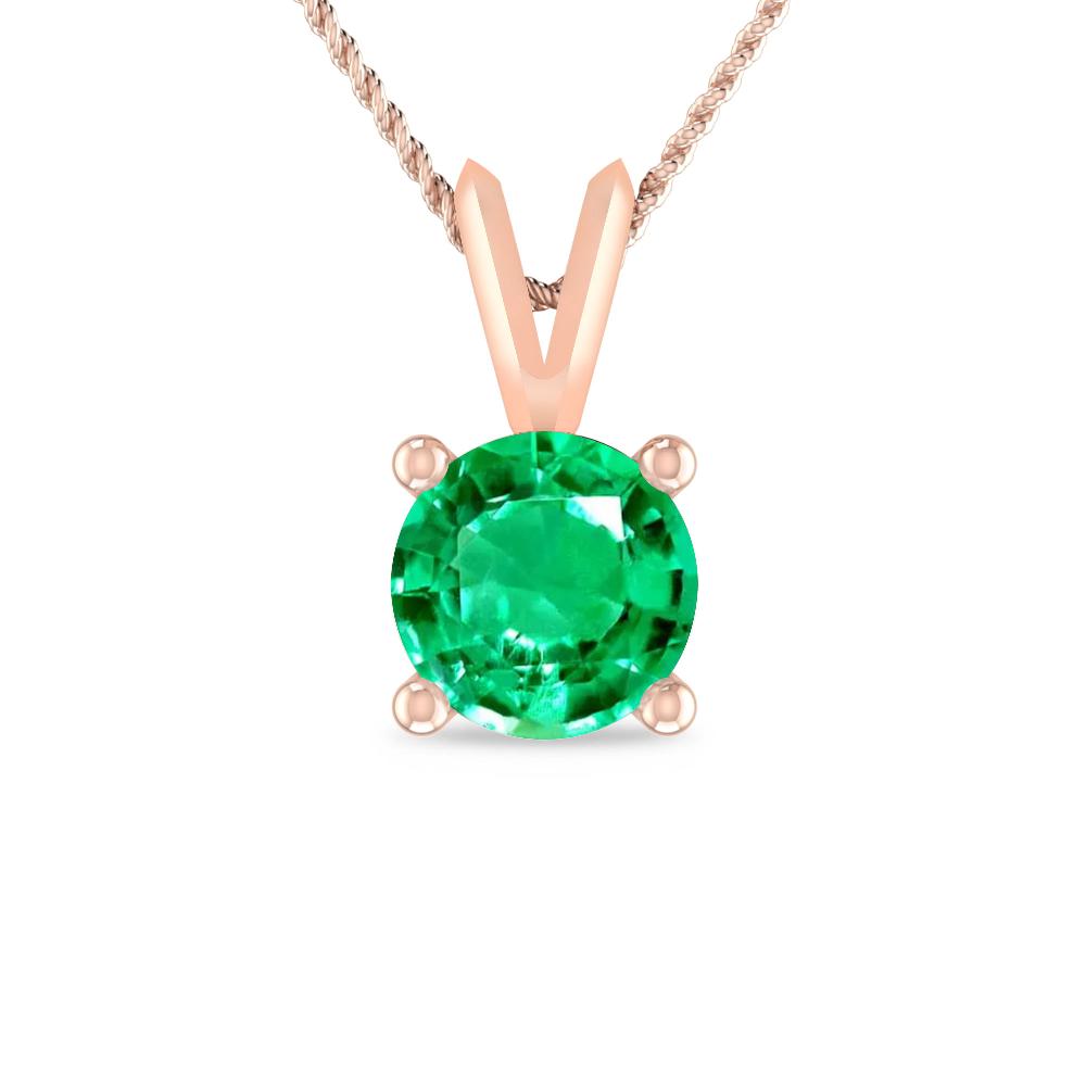 Rose Gold - Emerald