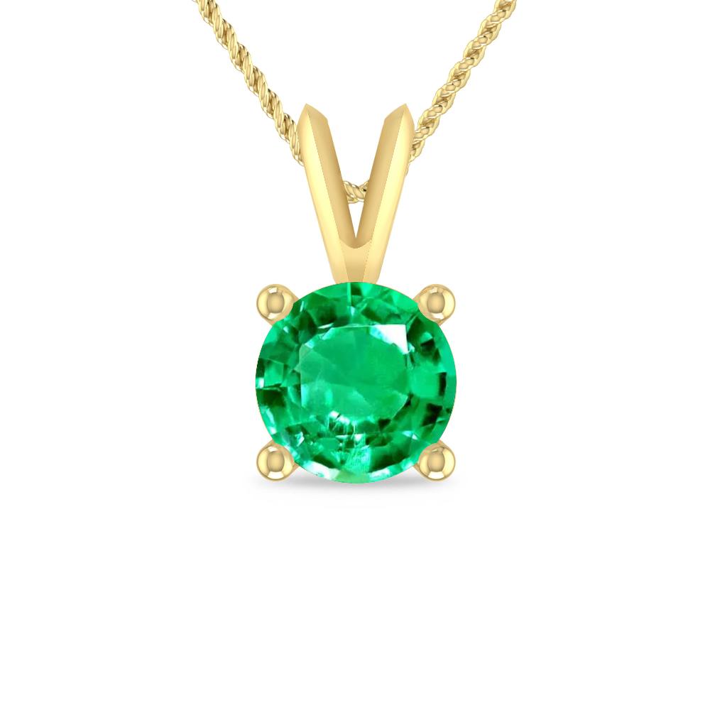 Yellow Gold - Emerald