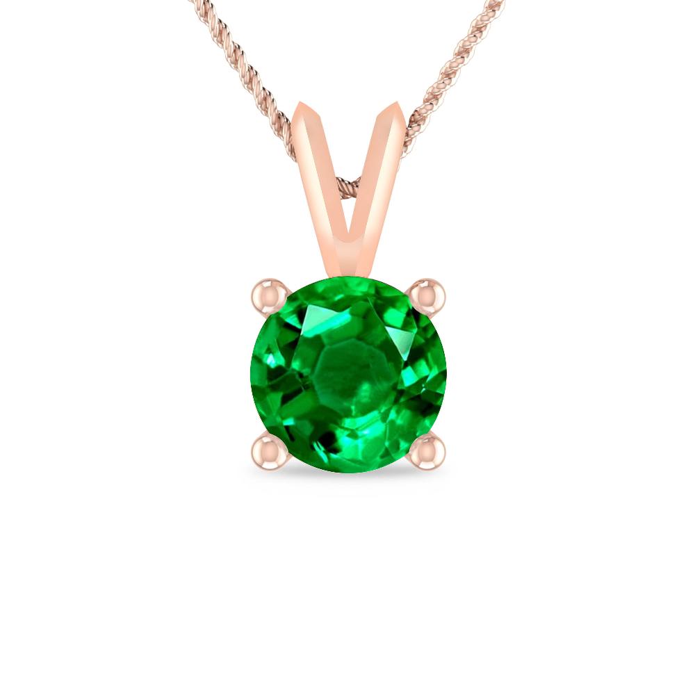 Rose Gold - Emerald