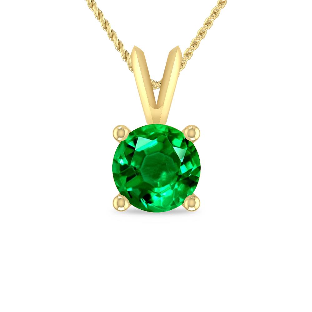 Yellow Gold - Emerald