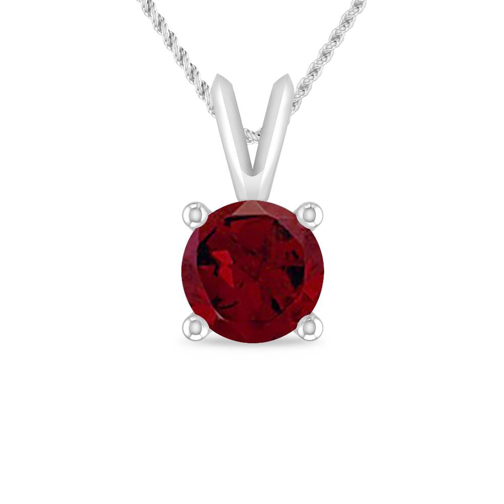 White Gold - Garnet