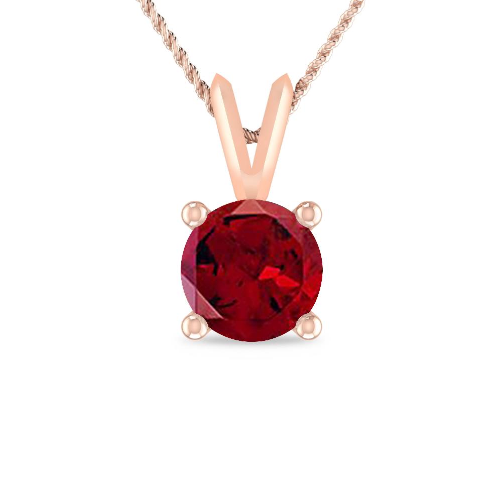 Rose Gold - Garnet