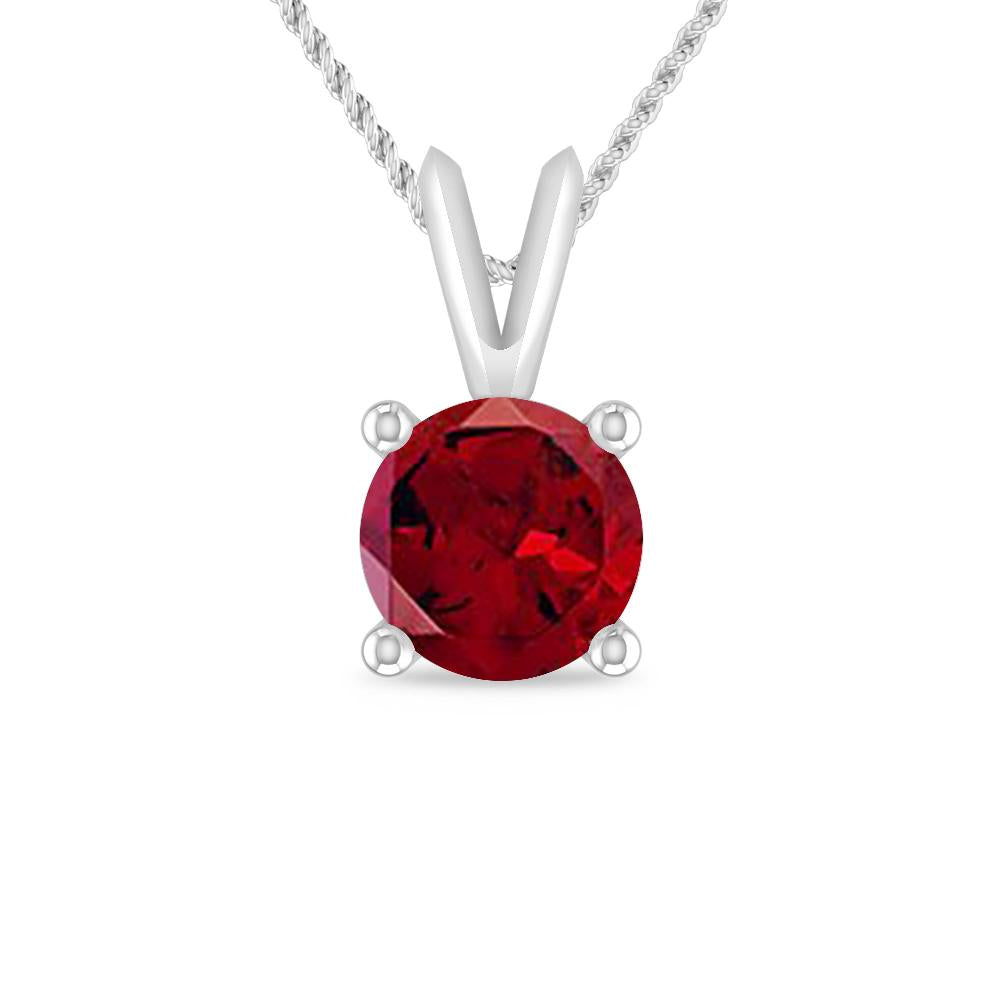 White Gold - Garnet