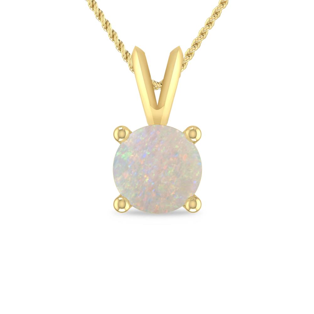 Yellow Gold - Opal