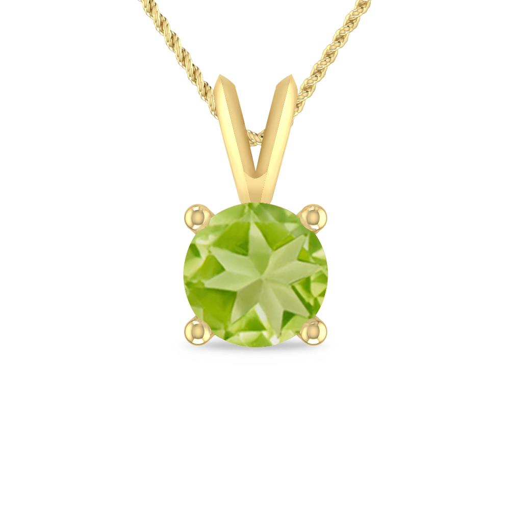 Yellow Gold - Peridot