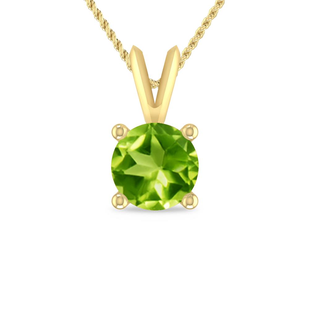 Yellow Gold - Peridot