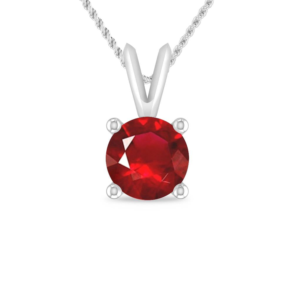 White Gold - Ruby