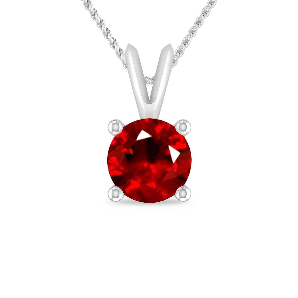 White Gold - Ruby