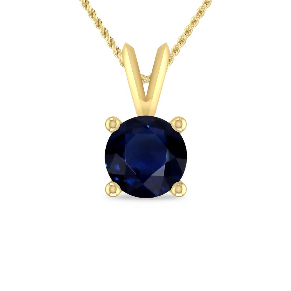 Yellow Gold - Sapphire