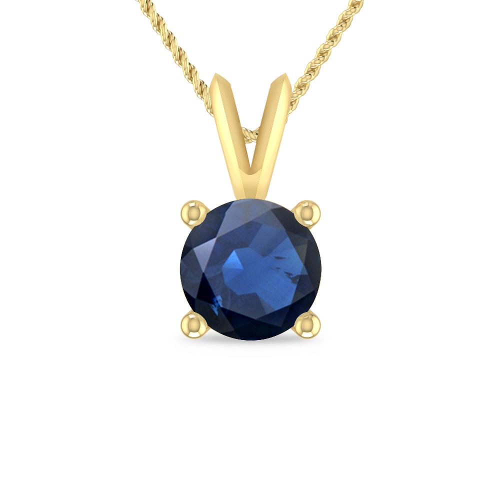 Yellow Gold - Sapphire