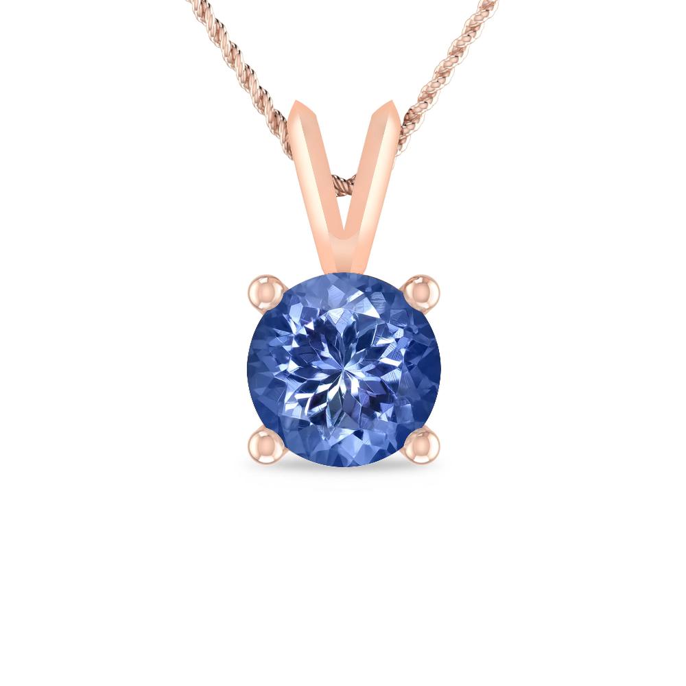 Rose Gold - Tanzanite