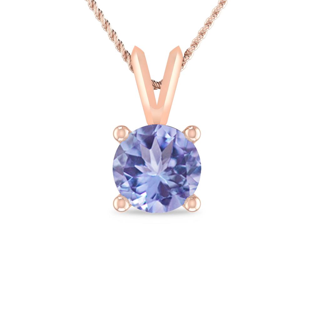 Rose Gold - Tanzanite