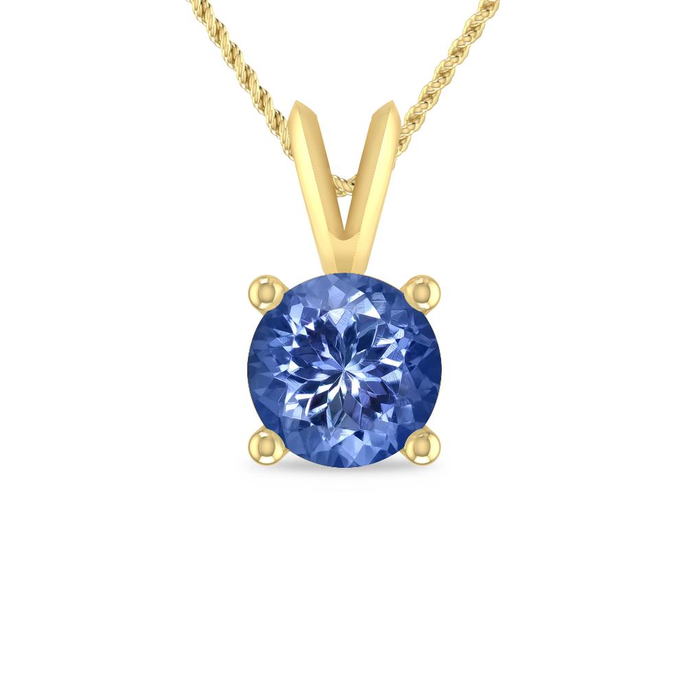 Yellow Gold - Tanzanite