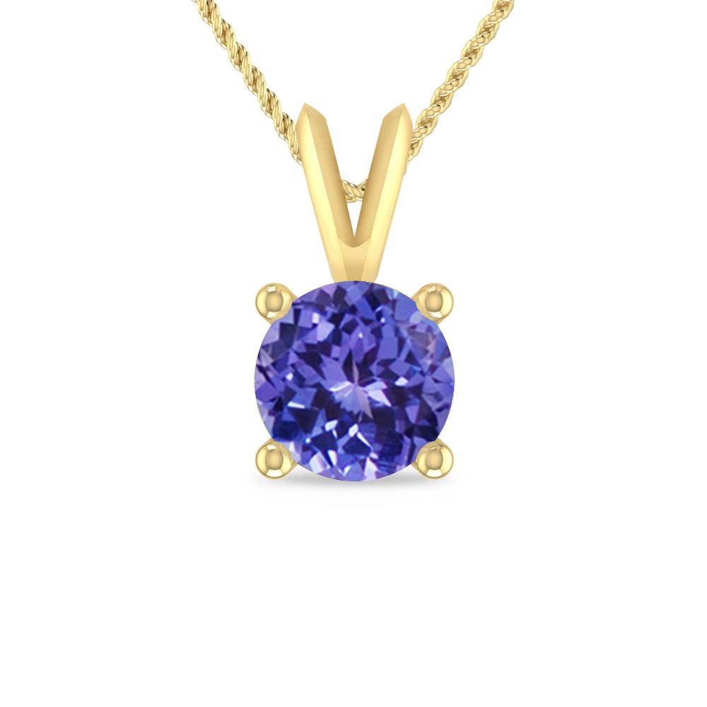 Yellow Gold - Tanzanite