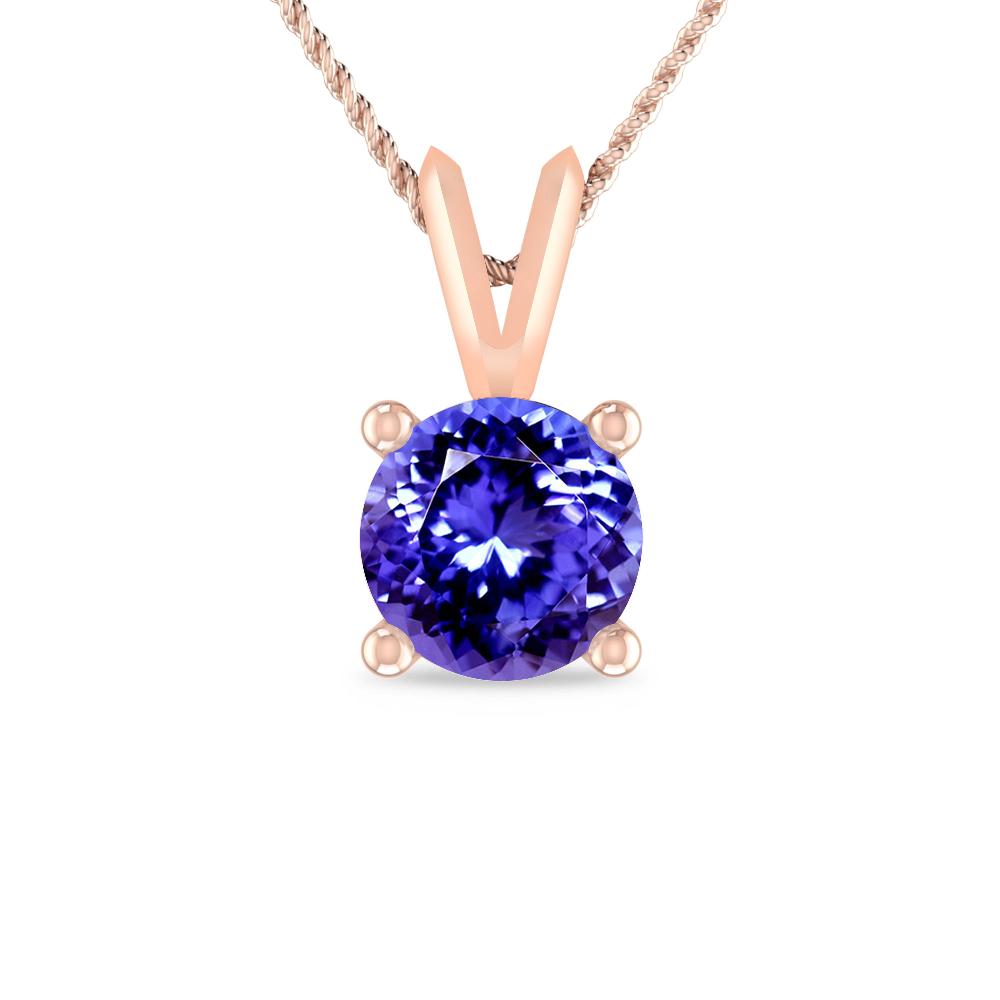 Rose Gold - Tanzanite