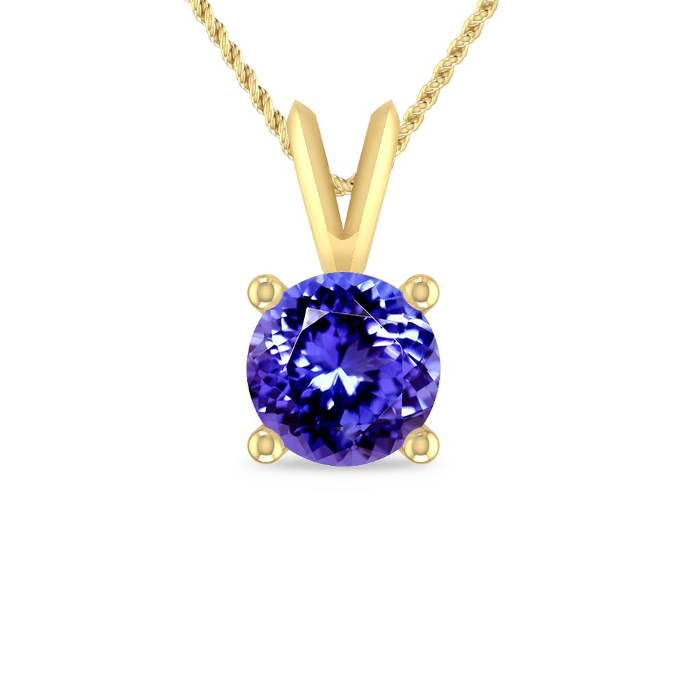 Yellow Gold - Tanzanite