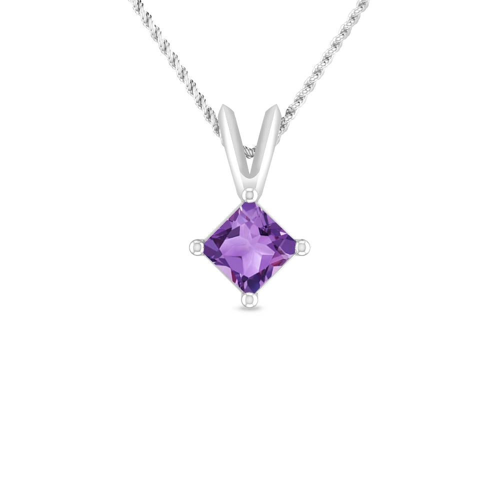 White Gold - Amethyst