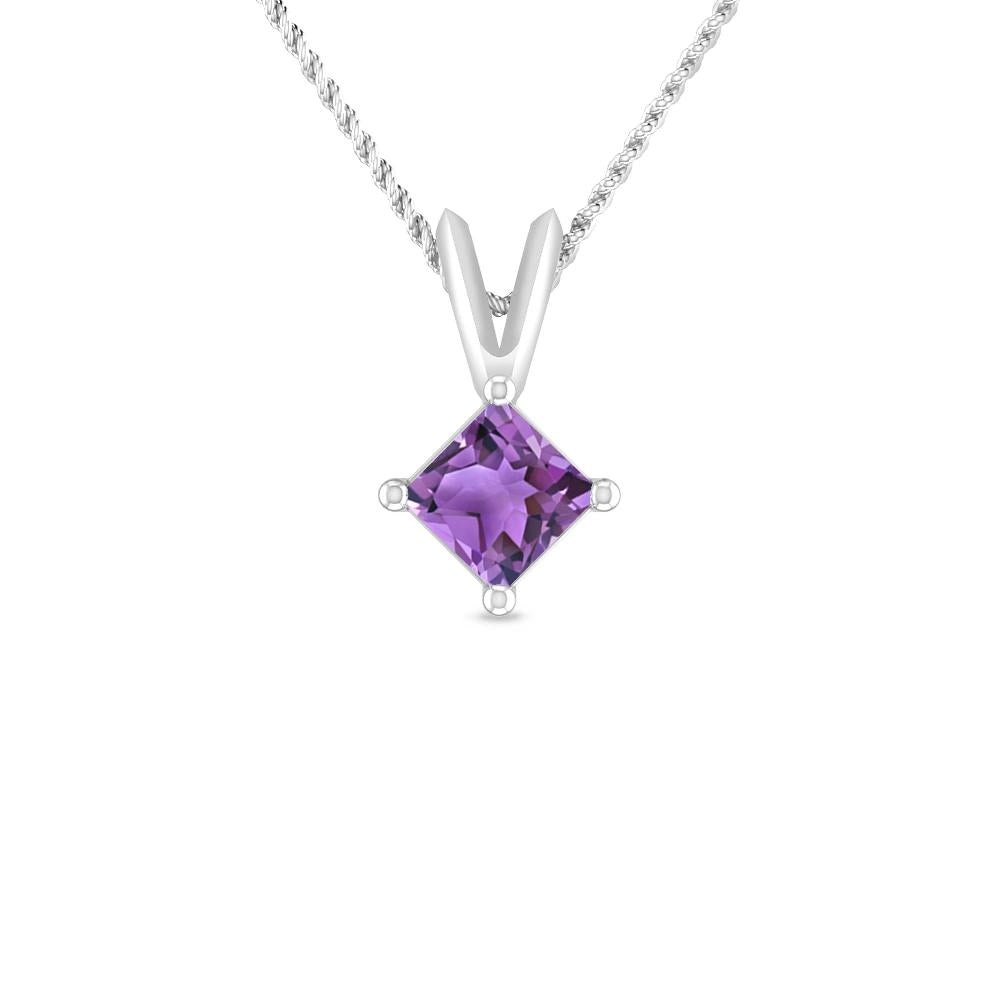 White Gold - Amethyst