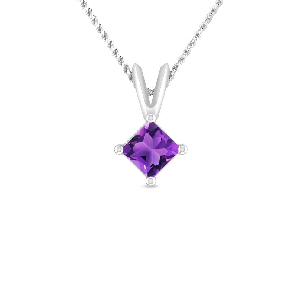 White Gold - Amethyst