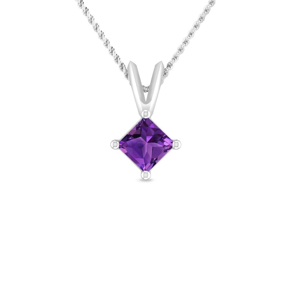 White Gold - Amethyst