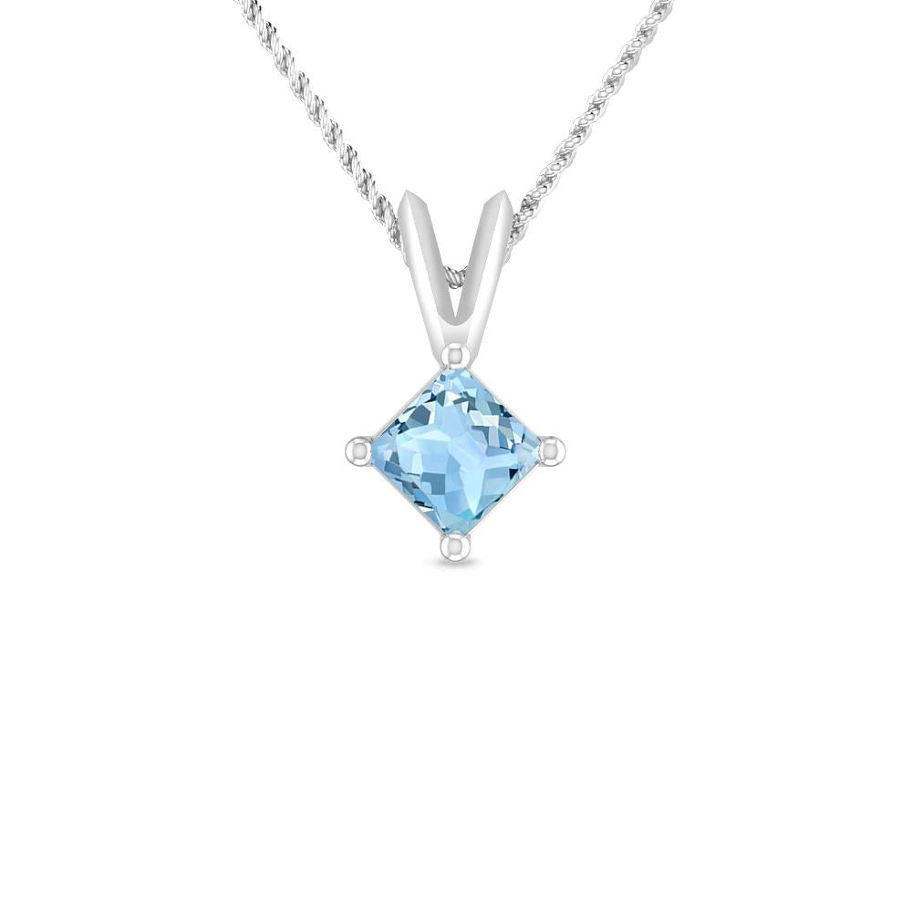 White Gold - Aquamarine