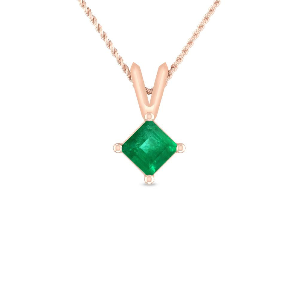 Rose Gold - Emerald